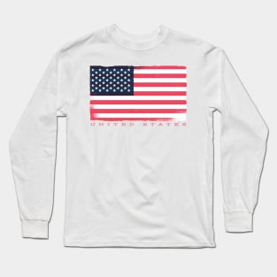 US Flag Long Sleeve T-Shirt